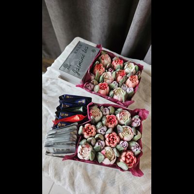 Большой набор с тюльпанами №1