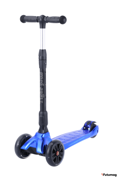Детский самокат TechTeam Tiger Plus 2021 синий