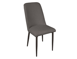 Стул ШАРЛИ Черный муар/Микровелюр BRENDY Latte