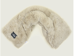 Грелка шарф Бежевая