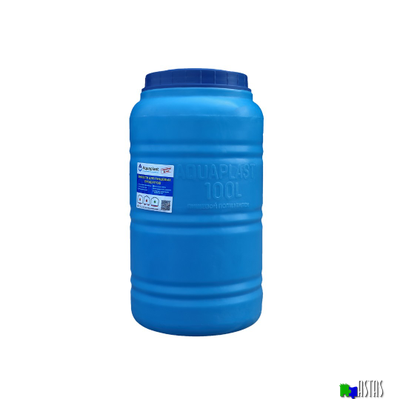 Емкость 100 литров вертикальная  синяя