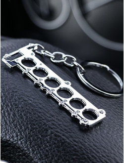 Брелок «ПРОКЛАДКА», металл ХРОМ