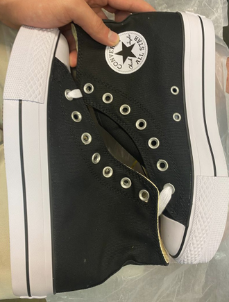 КЕДЫ CONVERSE ALL STAR PLATFORM HIGH TOP НА ВЫСОКОЙ ПОДОШВЕ