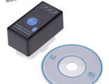 Диагностический сканер (адаптер) 1.5 BT с кнопкой, чип PIC18F25K80, версия 1.5 блютуз (ELM 327 OBD OBD2 Bluetooth, прибор для диагностики автомобиля)