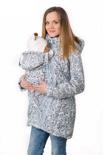 Куртка со вставками  при беременности и для ребенка, зима