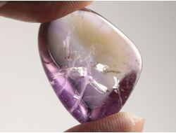 Аметрин, галтовка, Боливия (25*19*13 мм, 8 г) №38340