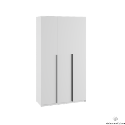 Бруно шкаф 1200 3-х ств (лдсп белый)