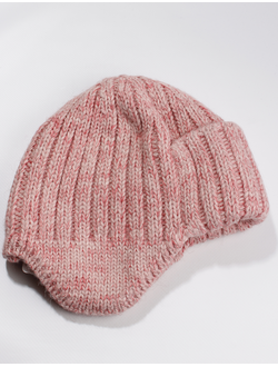 Екатеринбург. Ушанка женская "Короткие ушки" 11538  розовая