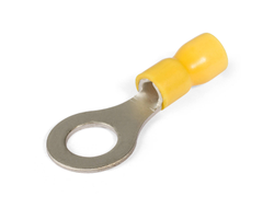 Наконечник кабельный кольцевой изолированный НКИ 6.0-8 серия ПРОФИ с ПВХ манжетой