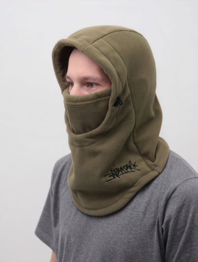 Балаклава из флиса Anteater Mask Хаки фото 5