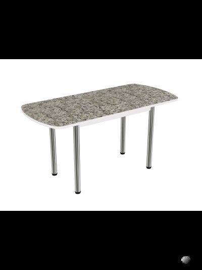 Стол кухонный раздвижной "Пластиковый", подстолье Прямое, разные цвета