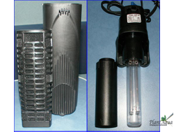 Sunsun JUP-01 - 2в1 Фильтр и УФ стерилизатор в одном корпусе (до 400л)