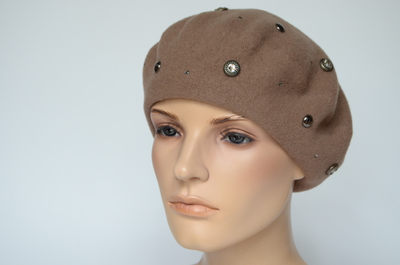 Vizio Италия 3633 BL берет ореховый