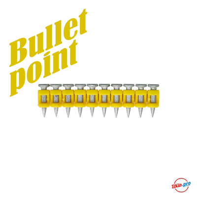 Кованые гвозди Toua по бетону, металлу 3,05x17 CN MG Bullet Point