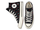 Кеды Converse Chuck Taylor 70 Embroidered Lips высокие черные с губками A01600C заказать