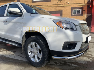 Защита переднего бампера d60 для JAC T6