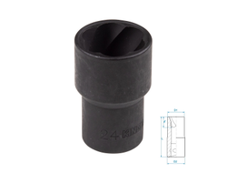 Головка для поврежденного крепежа 1/2", 24 мм KING TONY 9TD403-24M