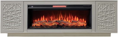 Линейный электрокамин Майами SL с очагом Joker 45