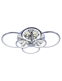 Люстра светодиодная Profit Light 8077/6 CHR 168W+8W RGB