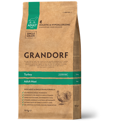 Grandorf (Грандорф): сухой корм для собак крупных пород Индейка, 10 кг