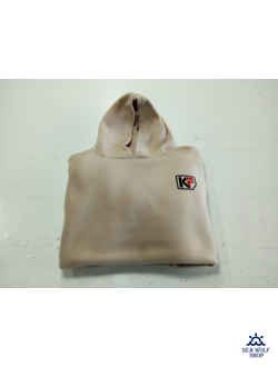 Пончо KF флисовое с капюшоном и шапкой, разные цвета