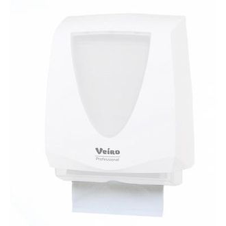 Диспенсер для листовых полотенец V/Z/W-сложения Veiro Professional Prima пластиковый белый