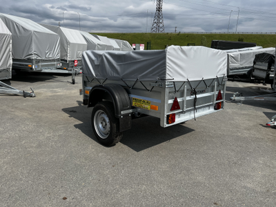 Прицеп «Спутник PRO» (1900х1200х370) оцинкованная рама, с силовым подрамником