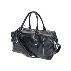 Кожаная дорожная сумка Ravenna Premium blue (арт. 4047-19)