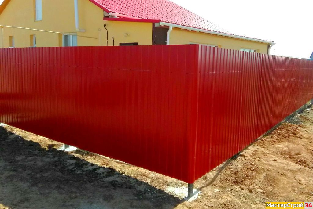 Забор из профнастила "Премиум"