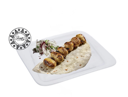 Молодой картофель с курдюком