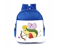 Рюкзак синий #5 на День влюблённых, 14 февраля