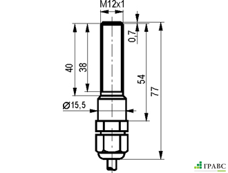 Индуктивный датчик ISB W28S8-31P-1,5-5