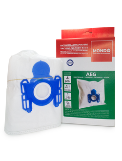 Мешки для пылесоса AEG Vampyr / Ace / Exq, AEG207M, 4 шт + фильтр