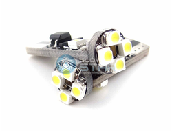 Светодиод габаритный T10-1210-8SMD Canbus, 1шт