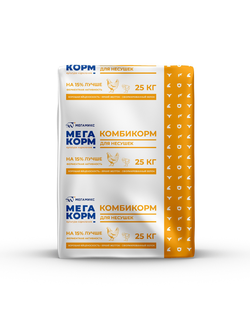Комбикорм для кур-несушек ФАЗА-1 (Мегамикс) / 25кг