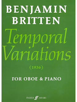 Temporal Variations (Instrumental Solo & Piano Accompaniment) Benjamin Britten