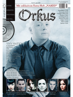 Orkus Magazine June 2009 VNV Nation, Marilyn Manson, Gothic Rock, Немецкие журналы, Intpressshop