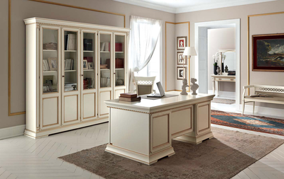 СТОЛ ПИСЬМЕННЫЙ 2-Х ТУМБОВЫЙ PALAZZO DUCALE 71CI02SR (L185*P90*H77) PRAMA