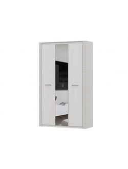 Шкаф комбинированный 3х ств. Серия №4 (С зеркалом)