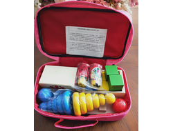 Методика исследования интеллекта ребенка ( чемодан Стребелевой Е.А.) комплект №1 для возраста 2-3 года