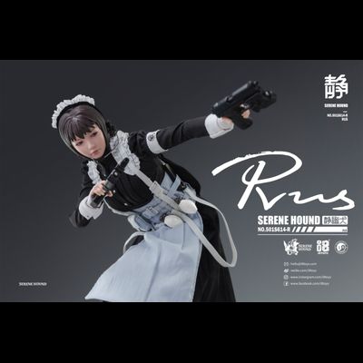 Боевая горничная Rus из отряда "CerBeRus" - КОЛЛЕКЦИОННАЯ ФИГУРКА 1/6 Be Serene Hound Troop (501S614-R) - I8 Toys