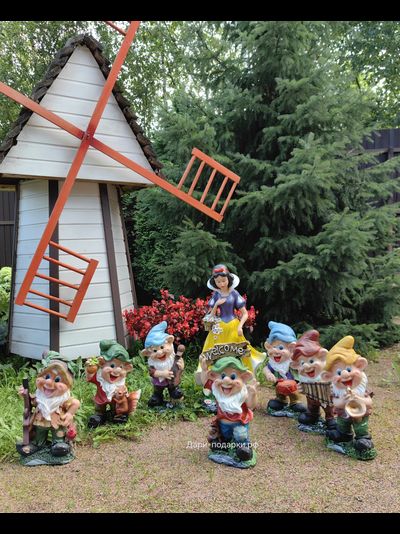 Гном музыкант с саксофоном 42*22см   1,5кг   полистоун Россия  2376//091036-1