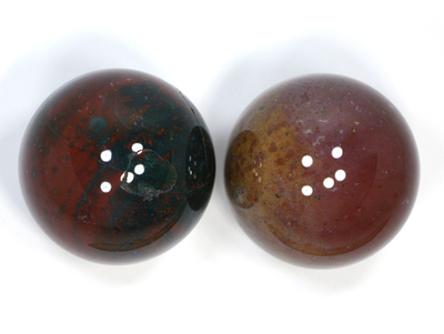 Шар Гелиотроп в ассортименте, Индия (40 мм, 86 г) №20816