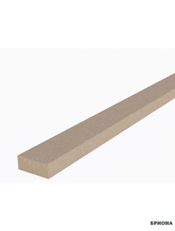 Интерьерная рейка  С1116 без пленки, под покраску  16*40*2700