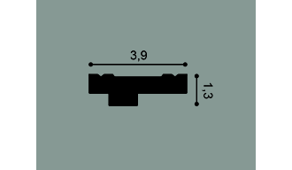 Карниз CX160 - 1,3*3,9*200см