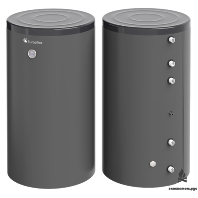 Бойлер косвенного нагрева из нержавеющей стали Турбо 500л с одним теплообменником