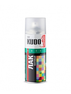 Лак универсальный акриловый КУДО матовый, 520 мл