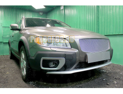 Защита радиатора Volvo XC70 II 2013-2016 chrome низ PREMIUM