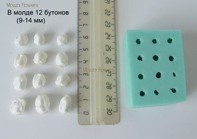 "Бутоны яблони" силиконовый молд