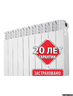 Алюминиевые радиаторы Firenze FA21 500/80 4 6 8 10 12 секций